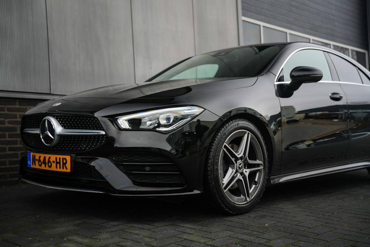 Mercedes-Benz CLA-KLASSE 180 136 pk Business Solution Luxury AMG-Sportpakket / Sfeer-Verl./ Led-Koplamp/ Sport-Stoelen/ Stoel.Verw/ Camera/ 18'' LMV