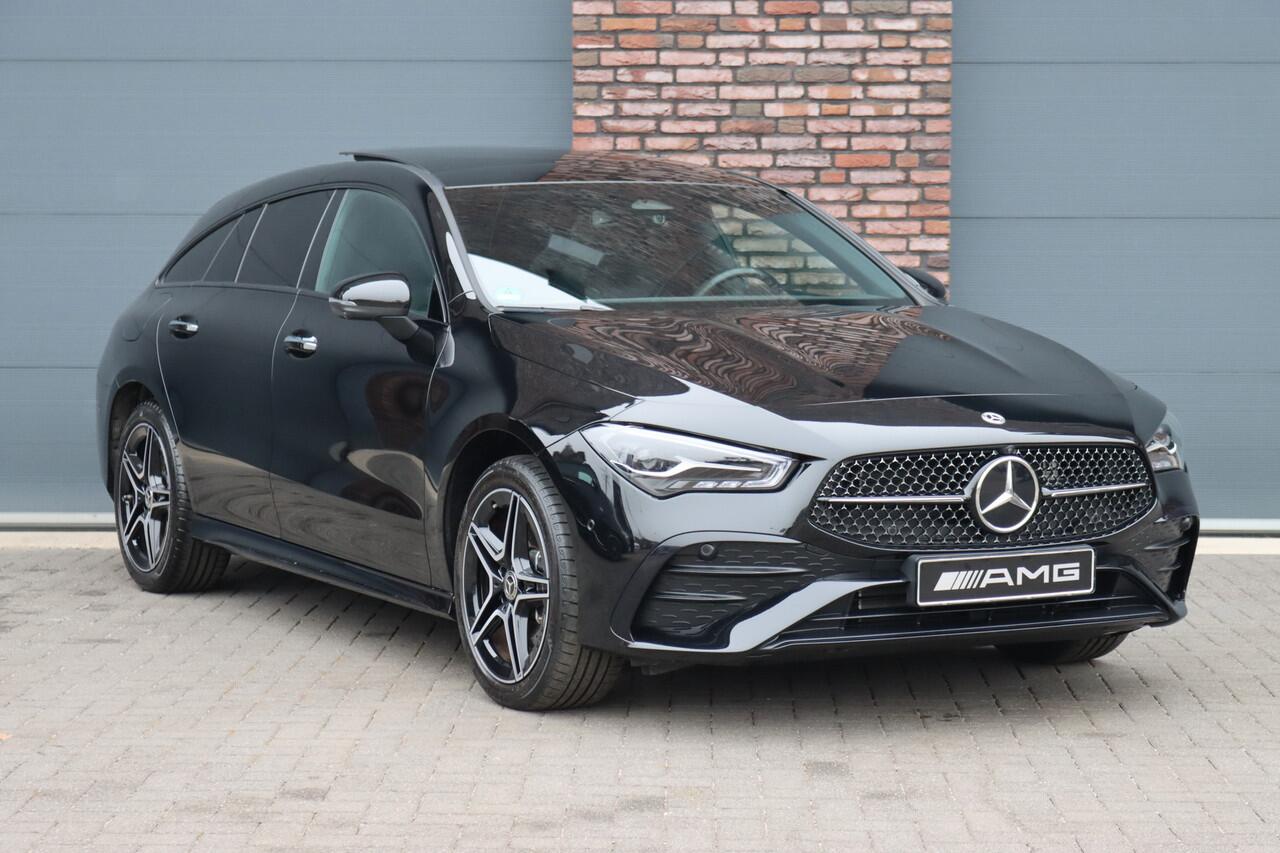 Mercedes-Benz CLA-KLASSE Shooting Brake 250 e AMG Line Aut8 | Facelift | Panoramadak | Distronic+ | Memory | Advanced Sound System | Keyless Go | Verwarmd Stuurwiel | Augmented Reality |