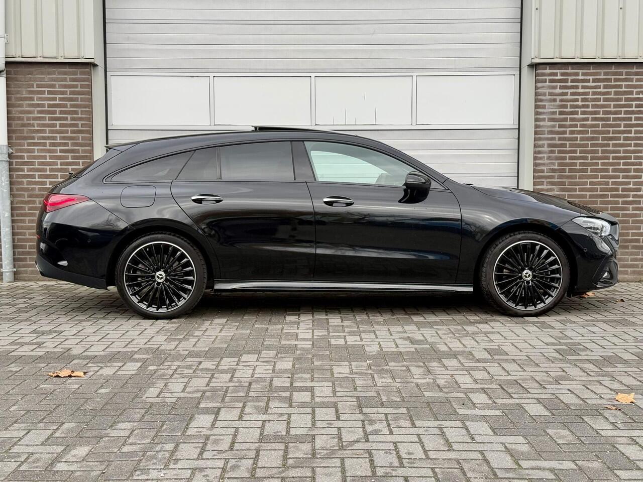 Mercedes-Benz CLA-KLASSE Shooting Brake 250 e AMG Line | Premium | Nightpakket | Panoramadak | Achteruitrijcamera | Sfeerverlichting | Stoelverwarming | Trekhaak