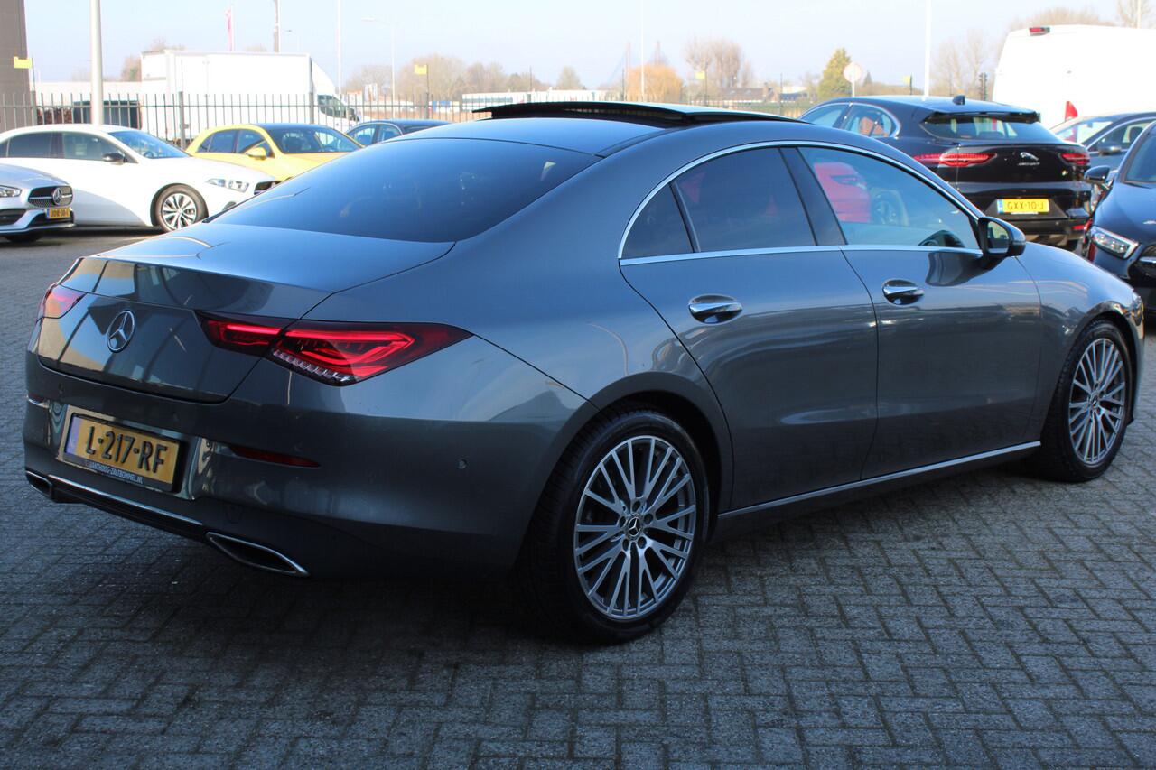 Mercedes-Benz CLA-KLASSE 200 AUT7 Luxury Line PANORAMADAK LEDER SFEER CARPLAY KEY-LESS GO MULTIBEAM 18''