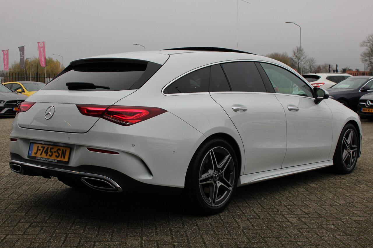 Mercedes-Benz CLA-KLASSE Shooting Brake 180 AUT7 AMG PANORAMADAK MEMORY CARPLAY SFEER TREKHAAK