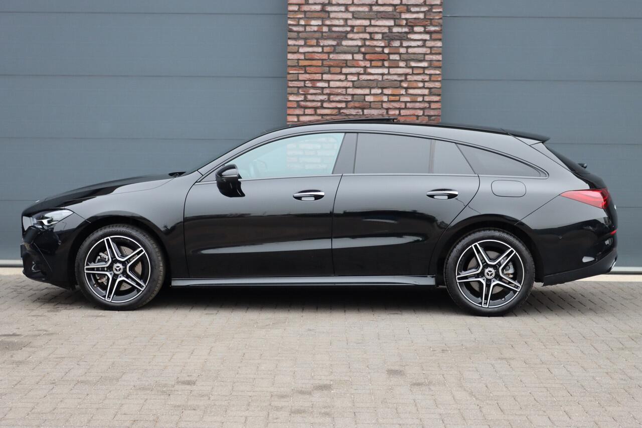 Mercedes-Benz CLA-KLASSE Shooting Brake 250 e AMG Line Aut8 | Facelift | Panoramadak | Distronic+ | Memory | Advanced Sound System | Keyless Go | Verwarmd Stuurwiel | Augmented Reality |
