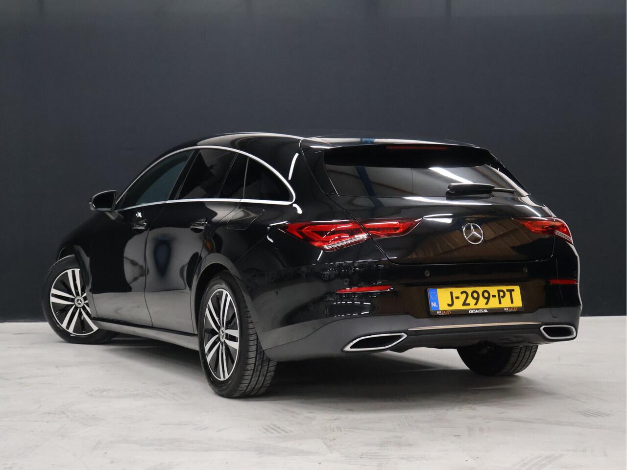 Mercedes-Benz CLA-KLASSE Shooting Brake 180 Luxury Line *WEEKAANBIEDING*[CAMERA, SFEERVERLICHTING, LEDER, STOELVERWARMING, ELEKTRISCHE ACHTERKLEP, NIEUWSTAAT]