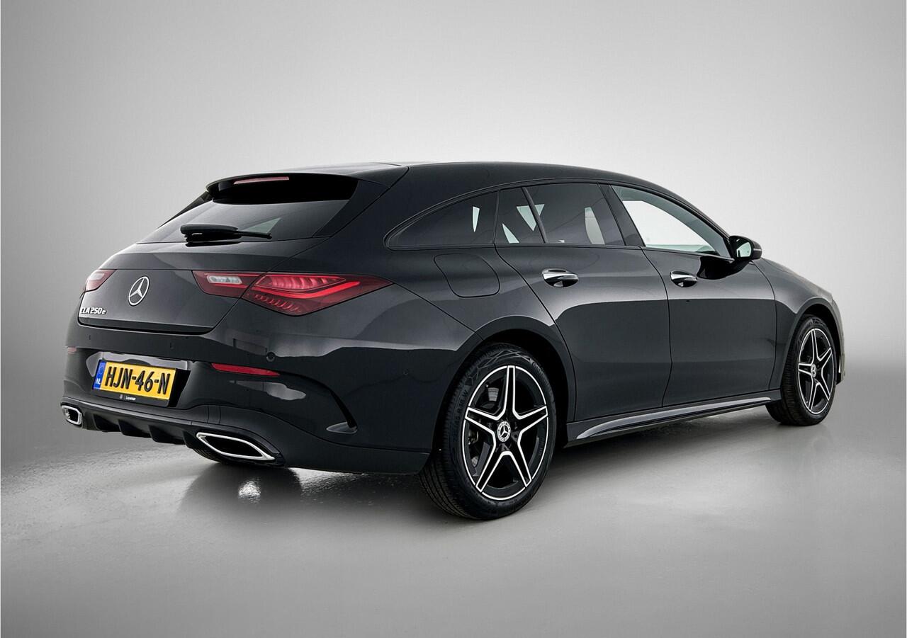 Mercedes-Benz CLA-KLASSE Shooting Brake 250 e Star Edition AMG Line | Night Pakket | Sfeerverlichting | Ledkoplampen | Apple CarPlay | Keyless-Go | Inclusief 24 maanden MB Certified garantie voor Europa.