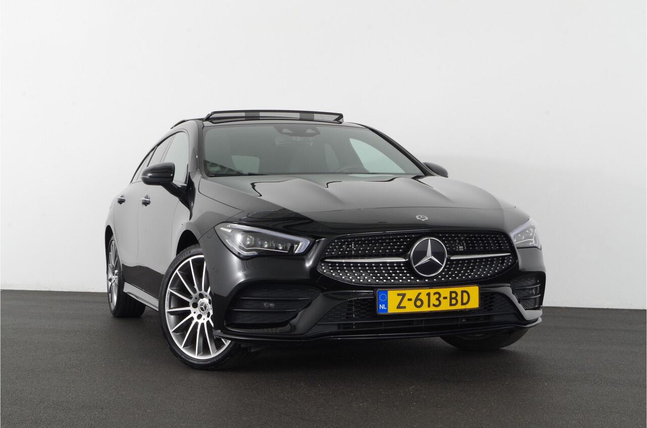 Mercedes-Benz CLA-KLASSE Shooting Brake 250 e AMG Line > 218pk/Pano.schuif/Matrix LED/Memory/AMG velgen/trekhaak...