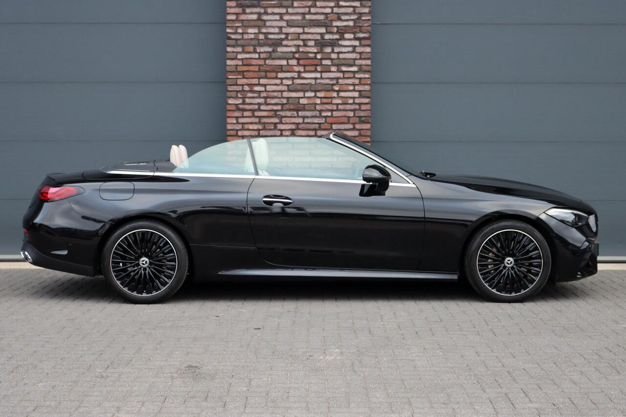 Mercedes-Benz CLE Cabriolet 200 AMG Line Aut9 | Memory | Distronic | Burmester | Airscarf | Verwarmd Stuurwiel | Leder | Camera | Keyless Go |