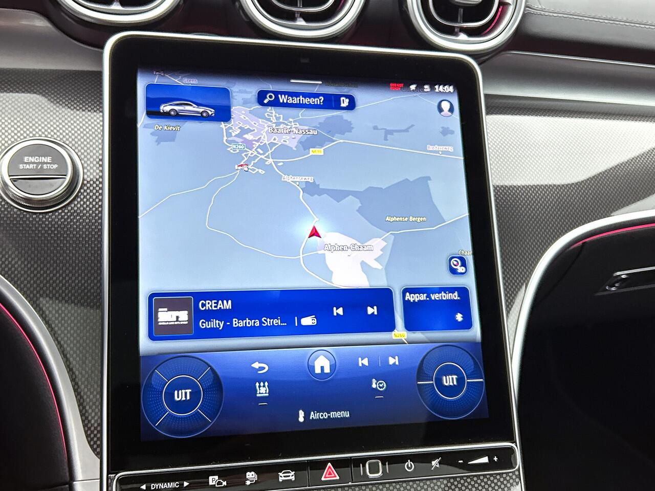 Mercedes-Benz CLE Coupé 300 e AMG Plug-In Hybride AMG Line | Night Pakket | Digiltal Light | Burmester® | Distronic | AMG Spoiler | Stoel en Stuurverwarming. | Sfeerverlichting Inclusief 24 maanden MB Certified garantie voor Europa.