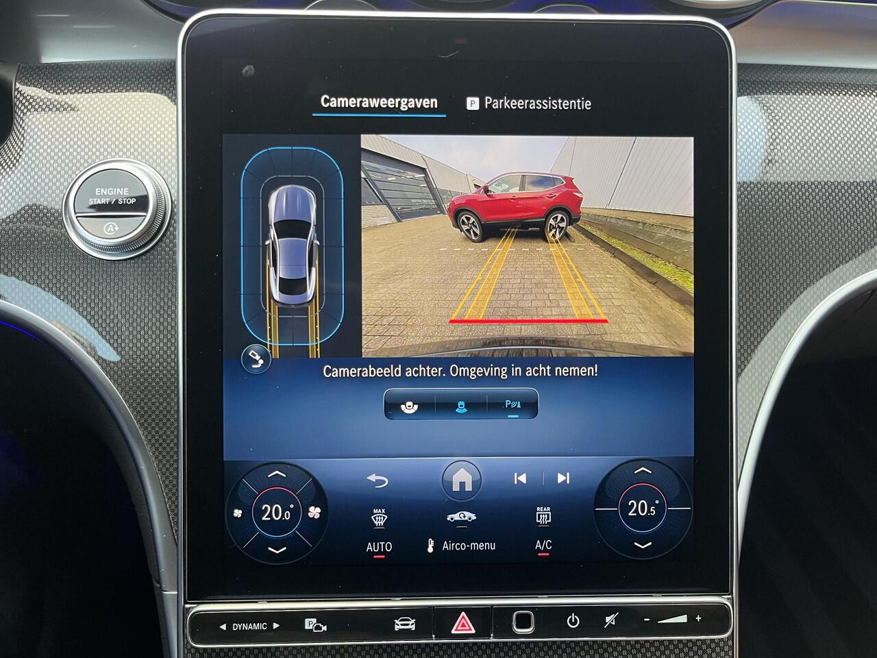 Mercedes-Benz CLE Coupé 200 AMG Line | NL Auto/Voll.Historie/Navi/Leder/Pano.Dak/Sfeerverlichting/Elektr.Wegklapbare Trekhaak/Apple CarPlay-Android Auto