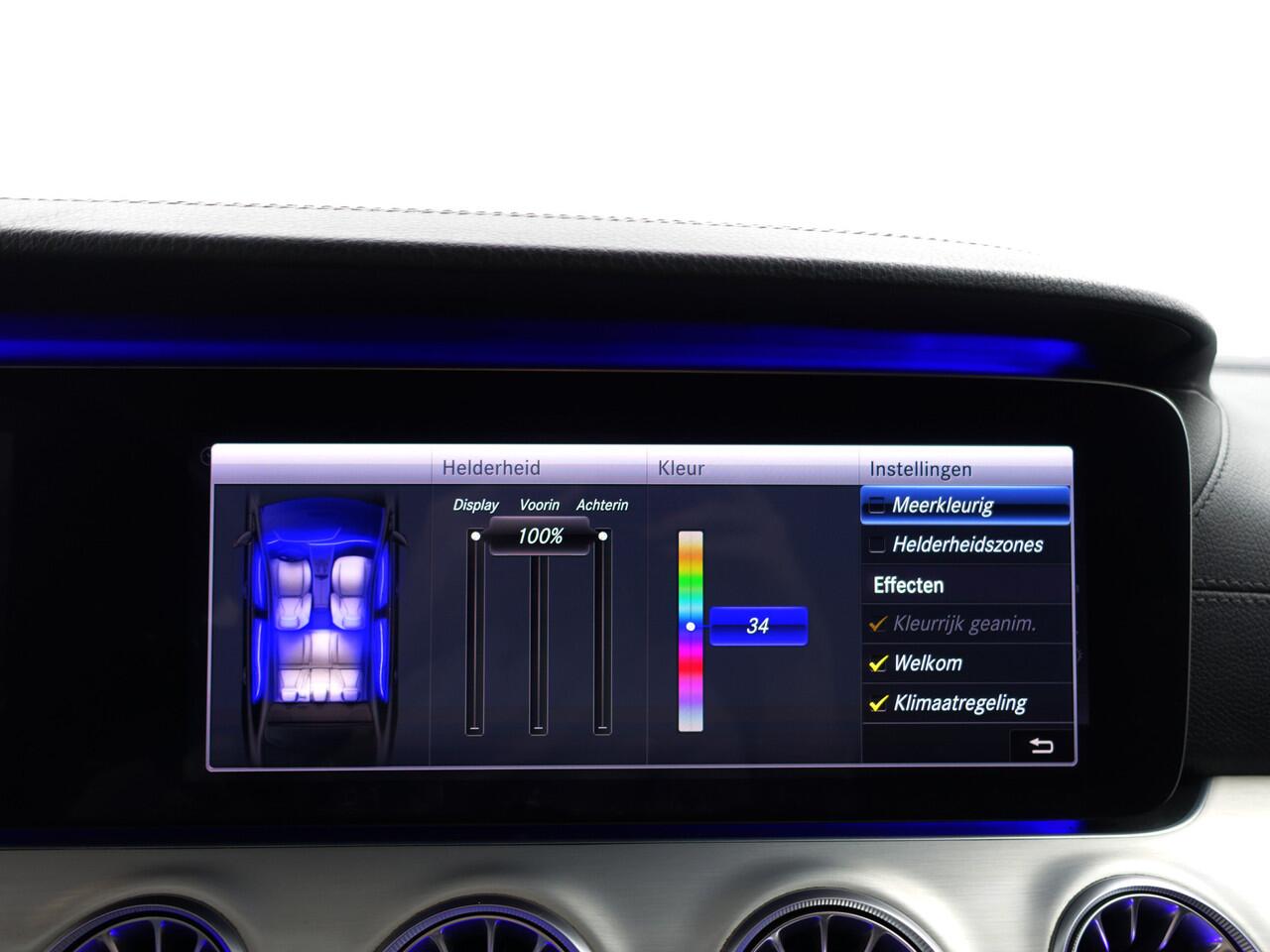 Mercedes-Benz CLS-KLASSE 350 AMG Premium Plus Aut- Schuifdak, Sfeerverlichting, Carplay, Lane Assist, Camera, Carbon Ceremic