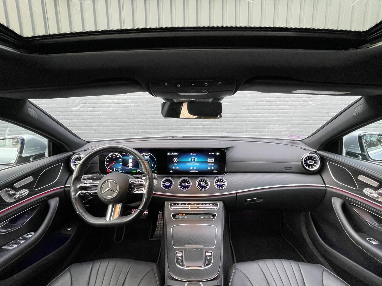 Mercedes-Benz CLS-KLASSE 450 4MATIC AMG Line - Distronic - 360 graden camera - Apple carplay - Schuifkanteldak - Stoelmemory etc etc