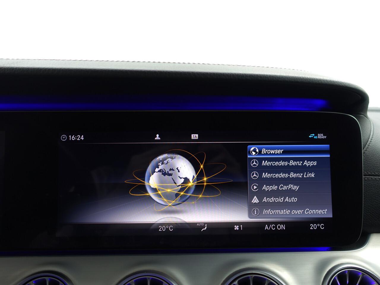 Mercedes-Benz CLS-KLASSE 350 AMG Premium Plus Aut- Schuifdak, Sfeerverlichting, Carplay, Lane Assist, Camera, Carbon Ceremic