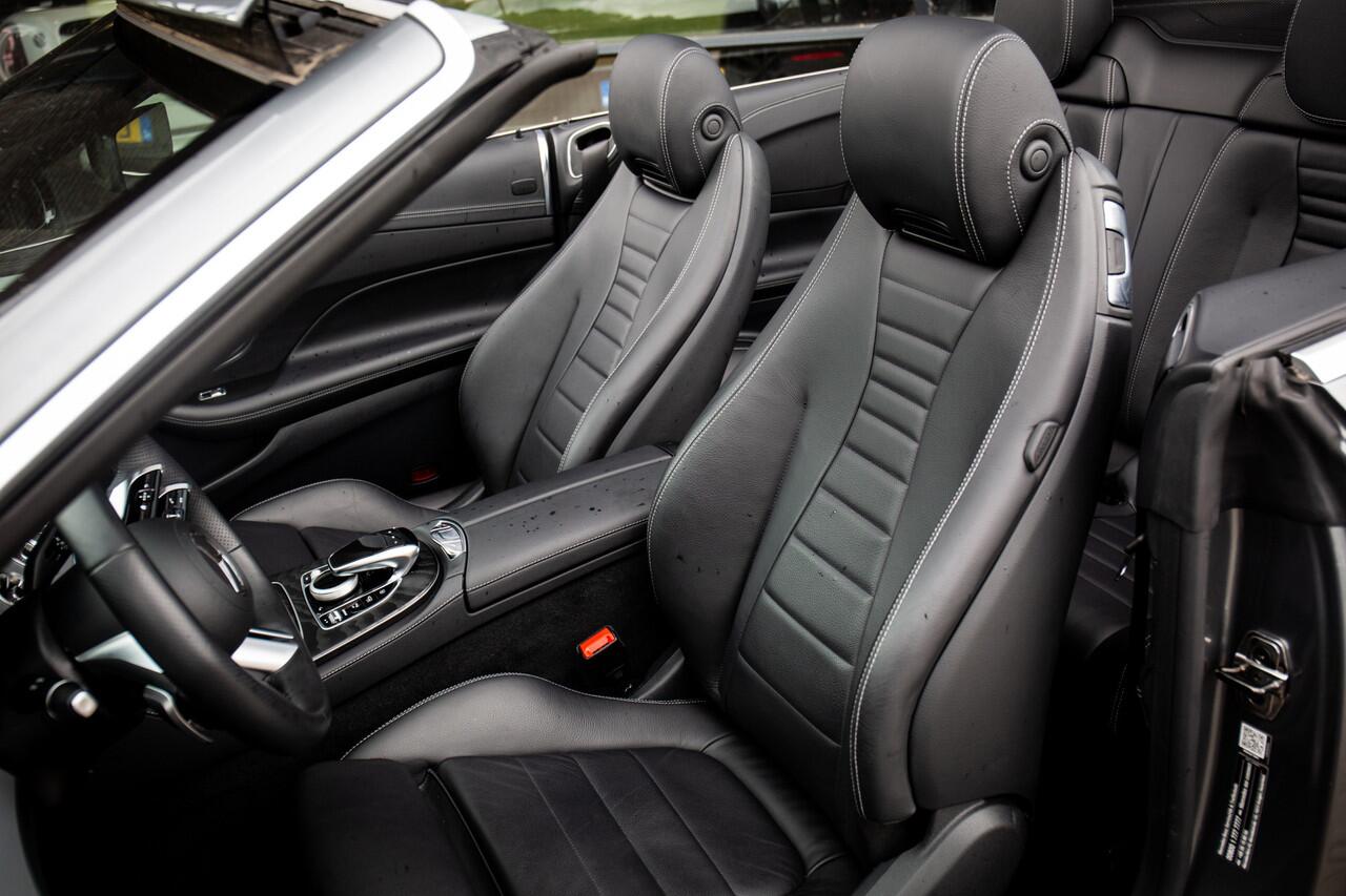 Mercedes-Benz E-KLASSE Cabrio 200 AMG Line , Sfeerverlichting, stoel- en nekverwarming, Isofix