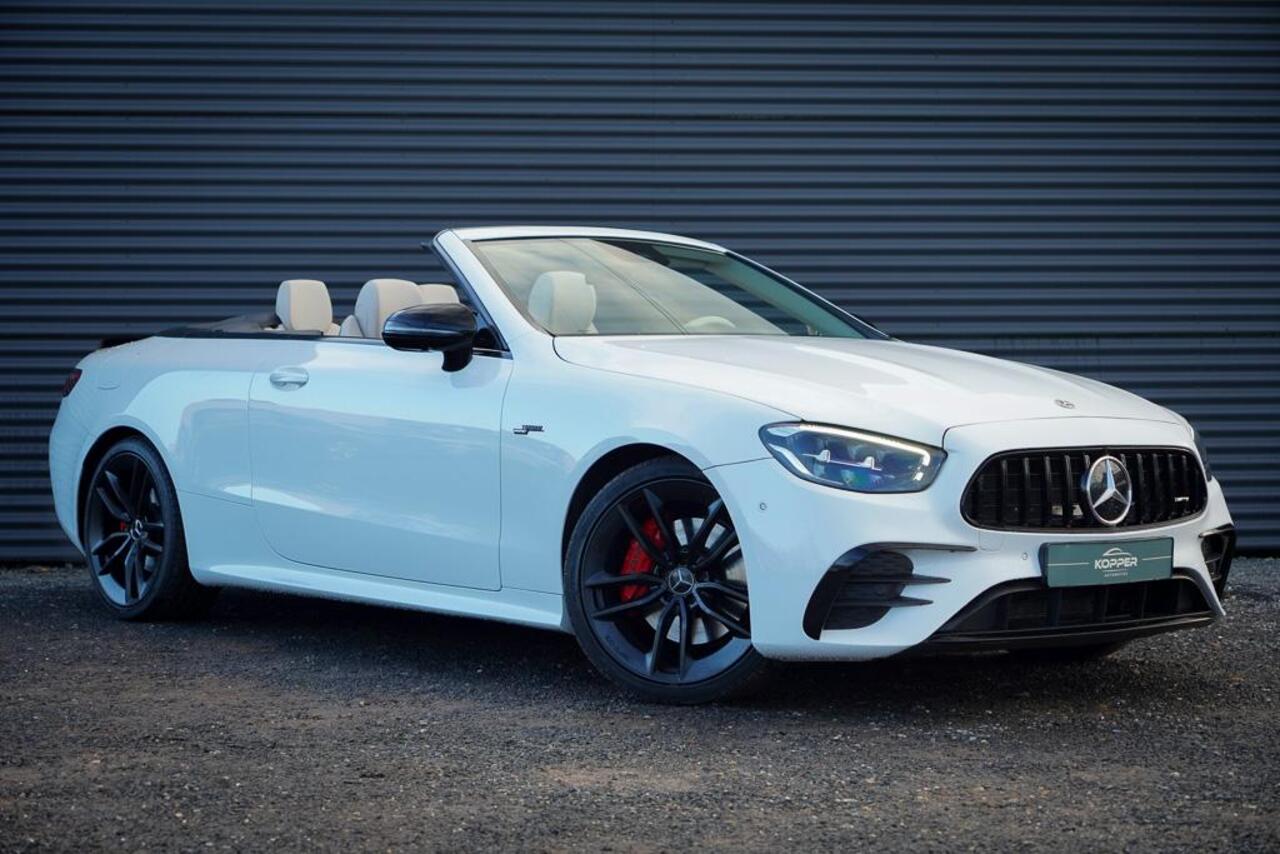 Mercedes-Benz E-KLASSE Cabrio 300 AMG Line / 53 AMG Uitgevoerd / Carbon / Stoelverwarming