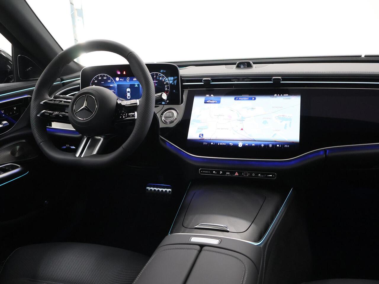 Mercedes-Benz E-KLASSE 300e Sport Edition | Panoramaschuifdak | Night | Premium Plus | Rijassistentiepakket plus | Stoel-ventilatie |