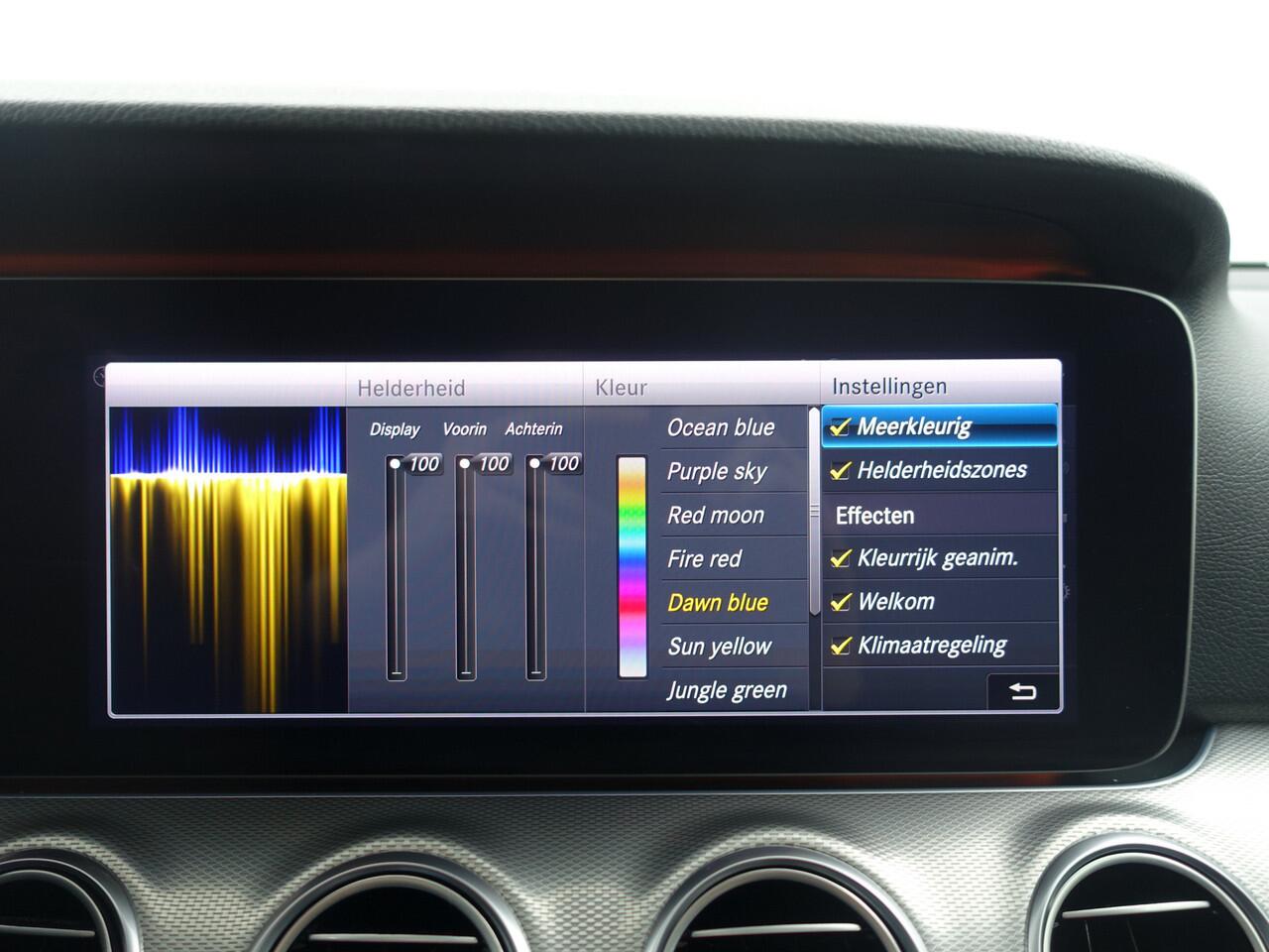 Mercedes-Benz E-KLASSE 200 d AMG Night Edition Aut- Schuifdak, Sfeerverlichting, 360 Camera, Xenon Led, Carplay, Lane Assist