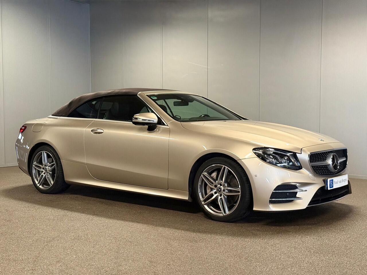 Mercedes-Benz E-KLASSE Cabrio 350 AMG STYLING-MEMORY-AIRSCARF-BURMESTER-360 CAMERA-LUCHTVERING-ZEER COMPLT