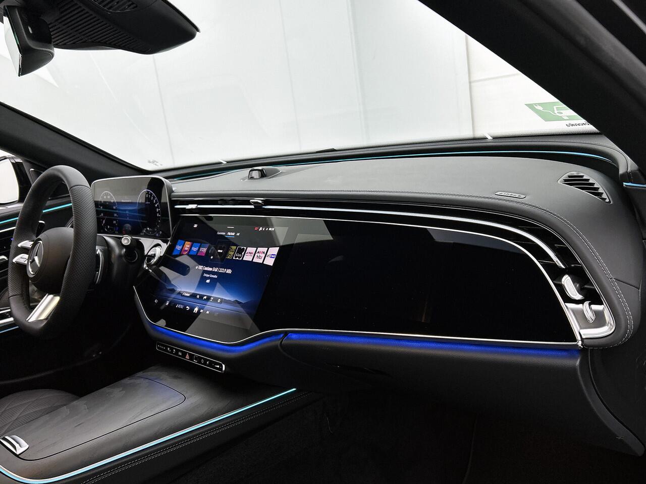 Mercedes-Benz E-KLASSE 300 e Sport Edition | Premium Plus | Trekhaak | Nightpakket | Rijassistentiepakket Plus | Techniekpakket Airmatic | Winterpakket | 20 inch AMG velgen zwart | Stoelventilatie voor | Nappaleder | 360°-camera | Head-up display |