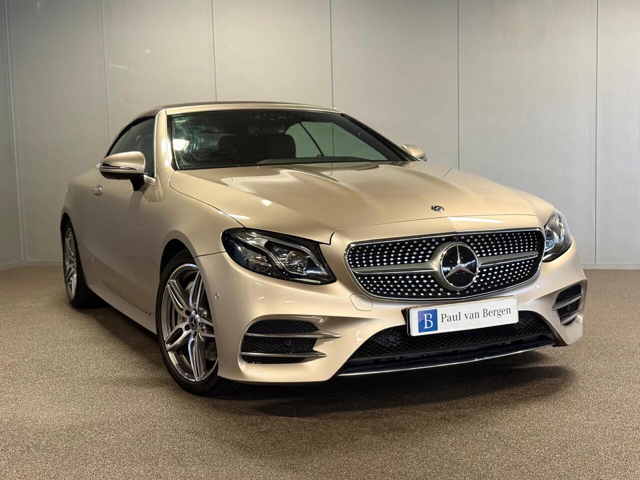 Mercedes-Benz E-KLASSE Cabrio 350 AMG STYLING-MEMORY-BURMESTER-360 CAMERA-LUCHTVERING-ZEER COMPLEET