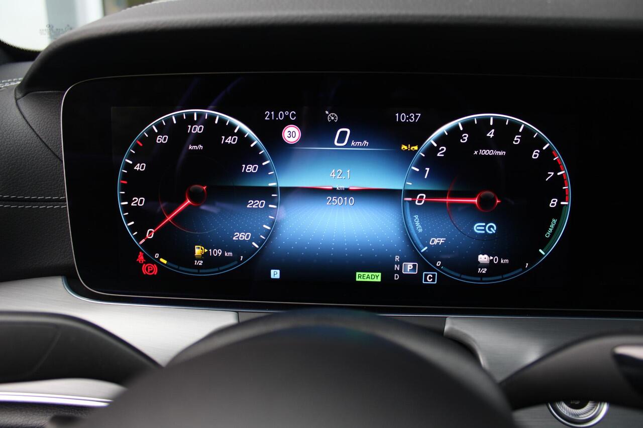 Mercedes-Benz E-KLASSE 300e 320PK BUSINESS SOLUTION AMG NIGHT EDITION | MULTISPAAKS AMG VELGEN | 360° CAMERA | | TREKHAAK | MULTIBEAM MATRIX LED KOPLAMPEN | LED ACHTERLICHTEN | ELEKTRISCH VERSTELBARE VOORSTOELEN MET GEHEUGEN FUNCTIE | ALCANTARA / KUNSTLEDEREN BEKLEDING | VOORS