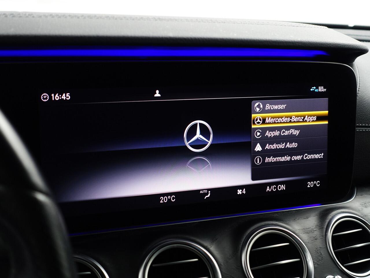 Mercedes-Benz E-KLASSE 300 e AMG Night Edition Aut- Memory Seats, Sfeerverlichting, 360 Camera, CarPlay, Android Auto, Burmester Audio