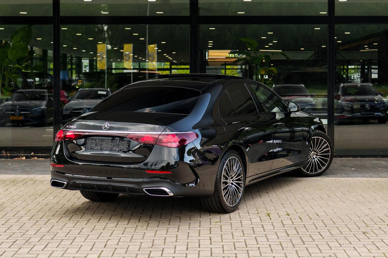 Mercedes-Benz E-KLASSE 300e Sport Edition | Panoramaschuifdak | Premium Plus | Rijassistentiepakket Plus | Night | Head-up display | Burmester