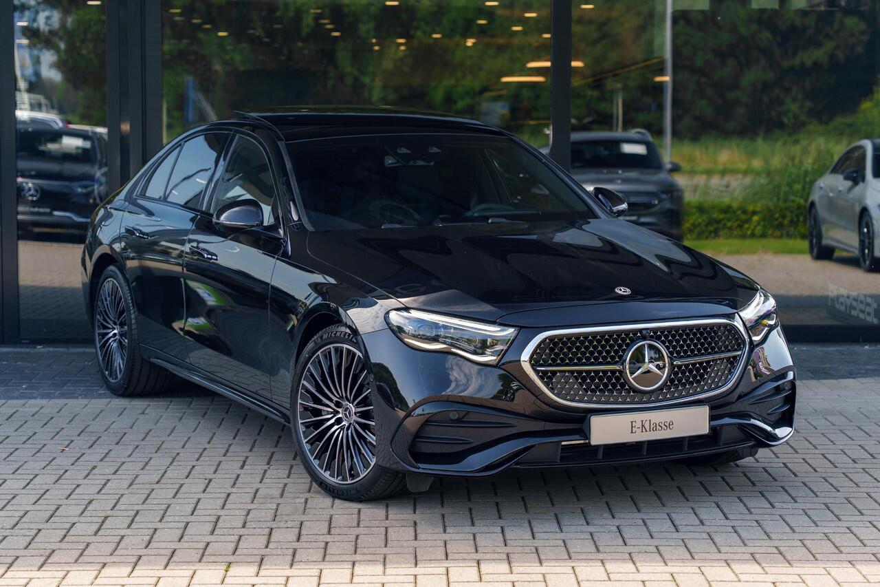 Mercedes-Benz E-KLASSE 300e Sport Edition | Panoramaschuifdak | Premium plus | Superscreen | Nightpakket | Burmester | Stoelventilatie | Rijassistentiepakket Plus | Head-up display | DISTRONIC |