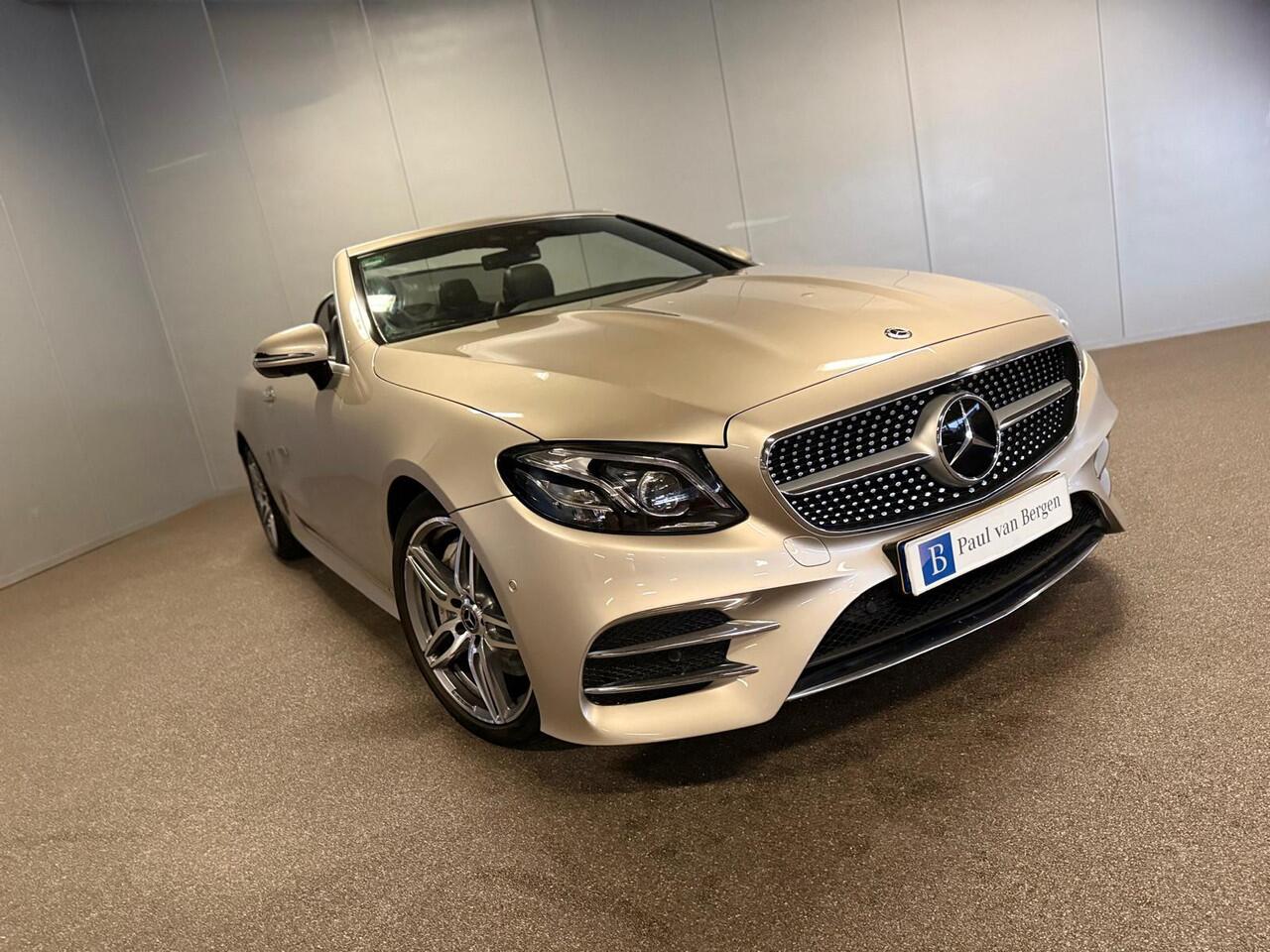 Mercedes-Benz E-KLASSE Cabrio 350 AMG STYLING-MEMORY-BURMESTER-360 CAMERA-LUCHTVERING-ZEER COMPLEET