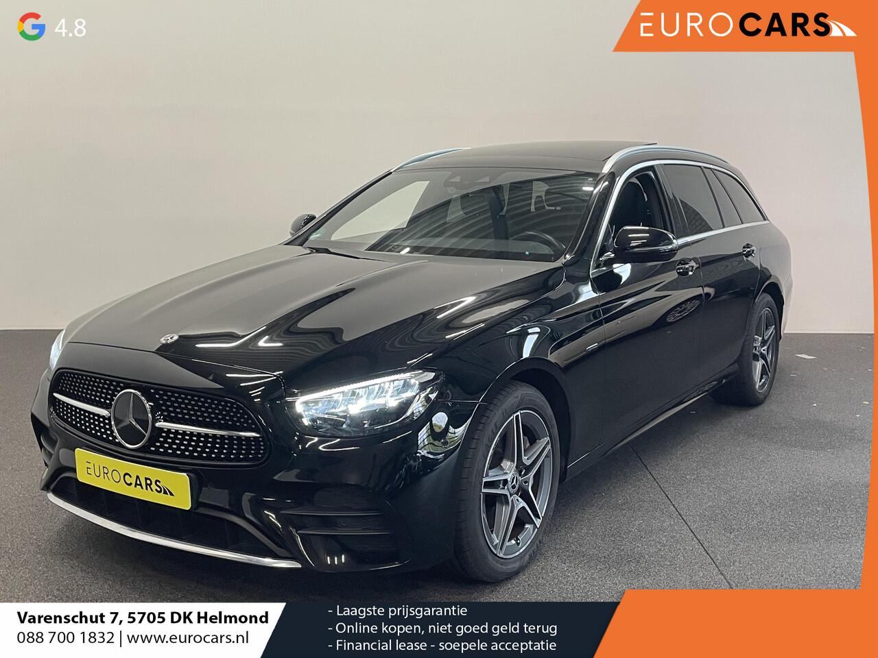 Mercedes-Benz E-KLASSE 300e PHEV AMG Line Auto. Estate Panoramadak Navigatie Appel Carplay/ Android Auto Parkeersensoren Cruise Control Led Burmester Soundsystem Sfeerverlichting Elektrische achterklep Climate Control