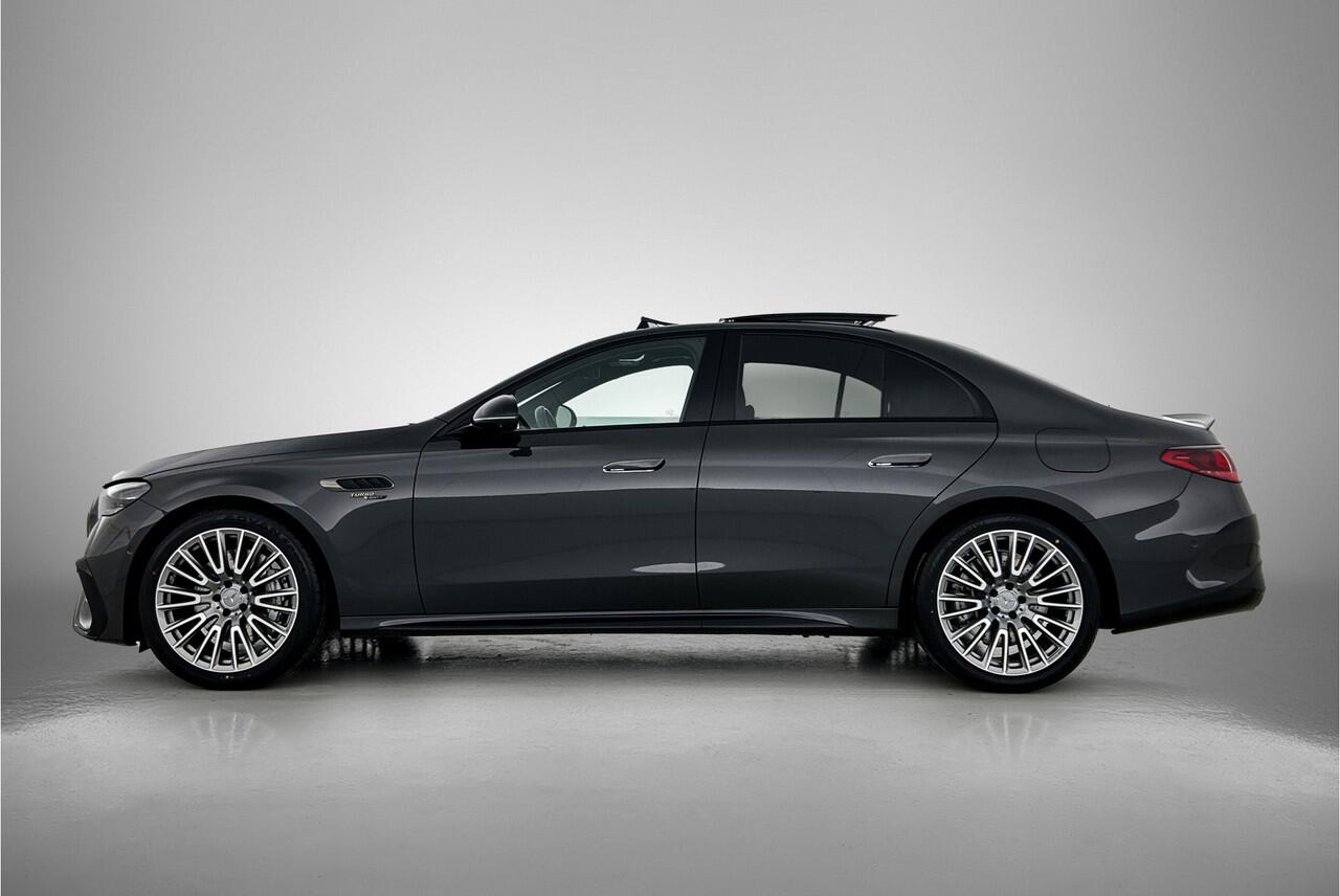Mercedes-Benz E-KLASSE Mercedes-AMG 53 4MATIC+ | Panoramadak | Night Pakket 1+2 | 20 Inch AMG Velgen | AC en DC Lader | Distronic | Inclusief 24 maanden MB Certified garantie voor Europa.