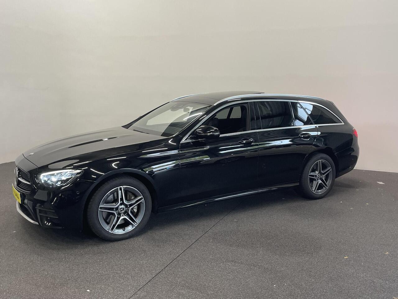Mercedes-Benz E-KLASSE 300e PHEV AMG Line Auto. Estate Panoramadak Navigatie Appel Carplay/ Android Auto Parkeersensoren Cruise Control Led Burmester Soundsystem Sfeerverlichting Elektrische achterklep Climate Control