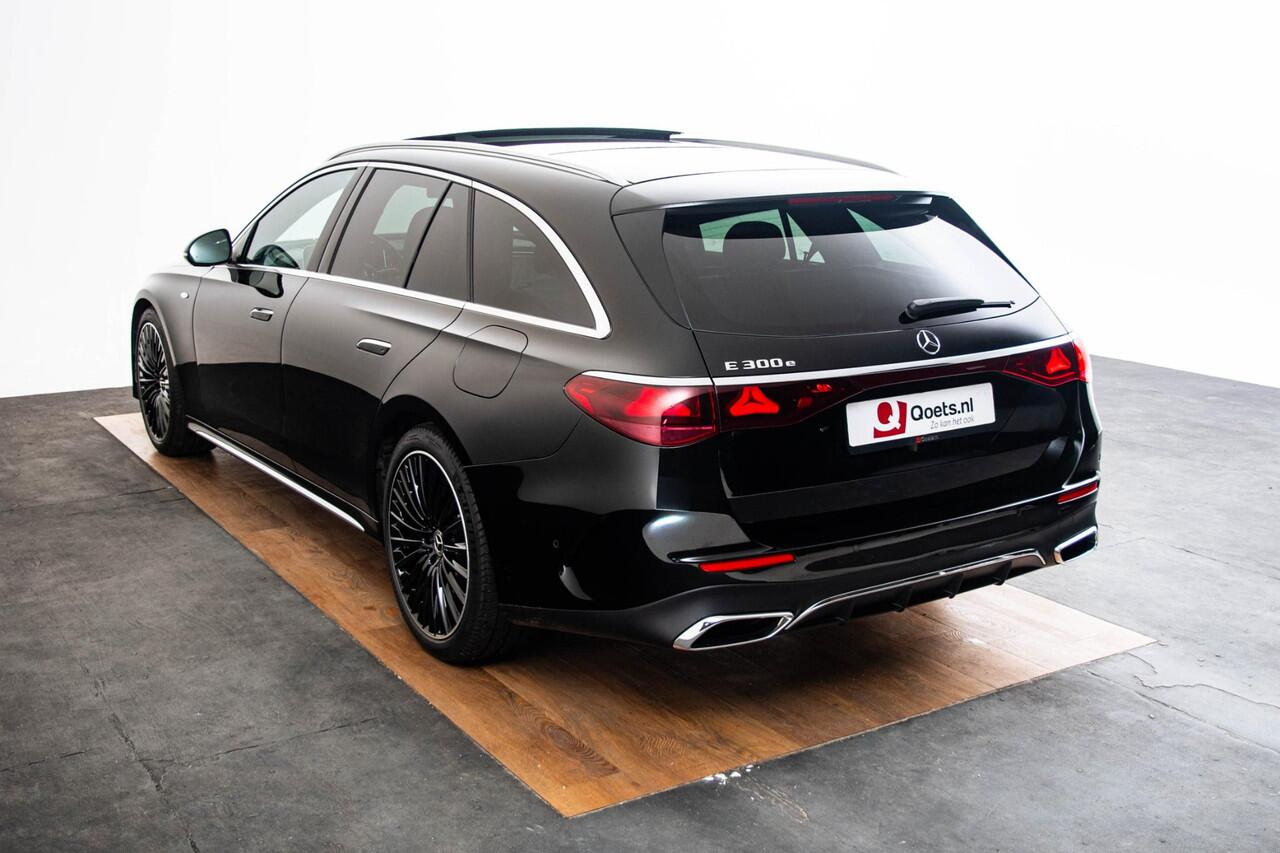 Mercedes-Benz E-KLASSE 300 e AMG Line Trekhaak - Panoramadak - Stoelverwarming - Burmester - Cruisecontrol met afstandsregeling - Sportstoelen - Warmtewerend/donkergetint glas -