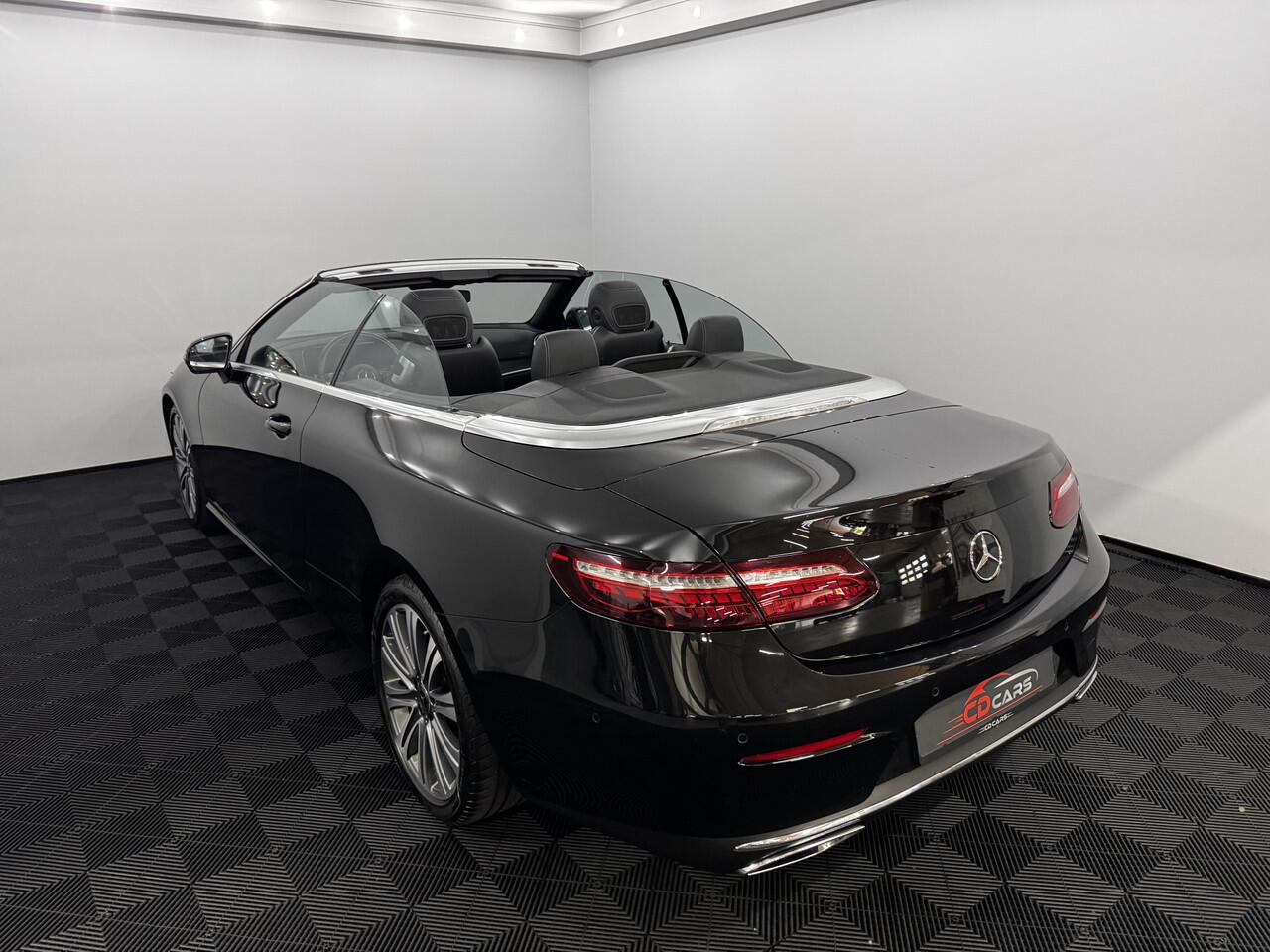 Mercedes-Benz E-KLASSE Cabrio 200 AMG Line Leder, Camera, Navi, Burmeister, Stoelverwarming, Elektrische achterklep, Sfeerverlichting