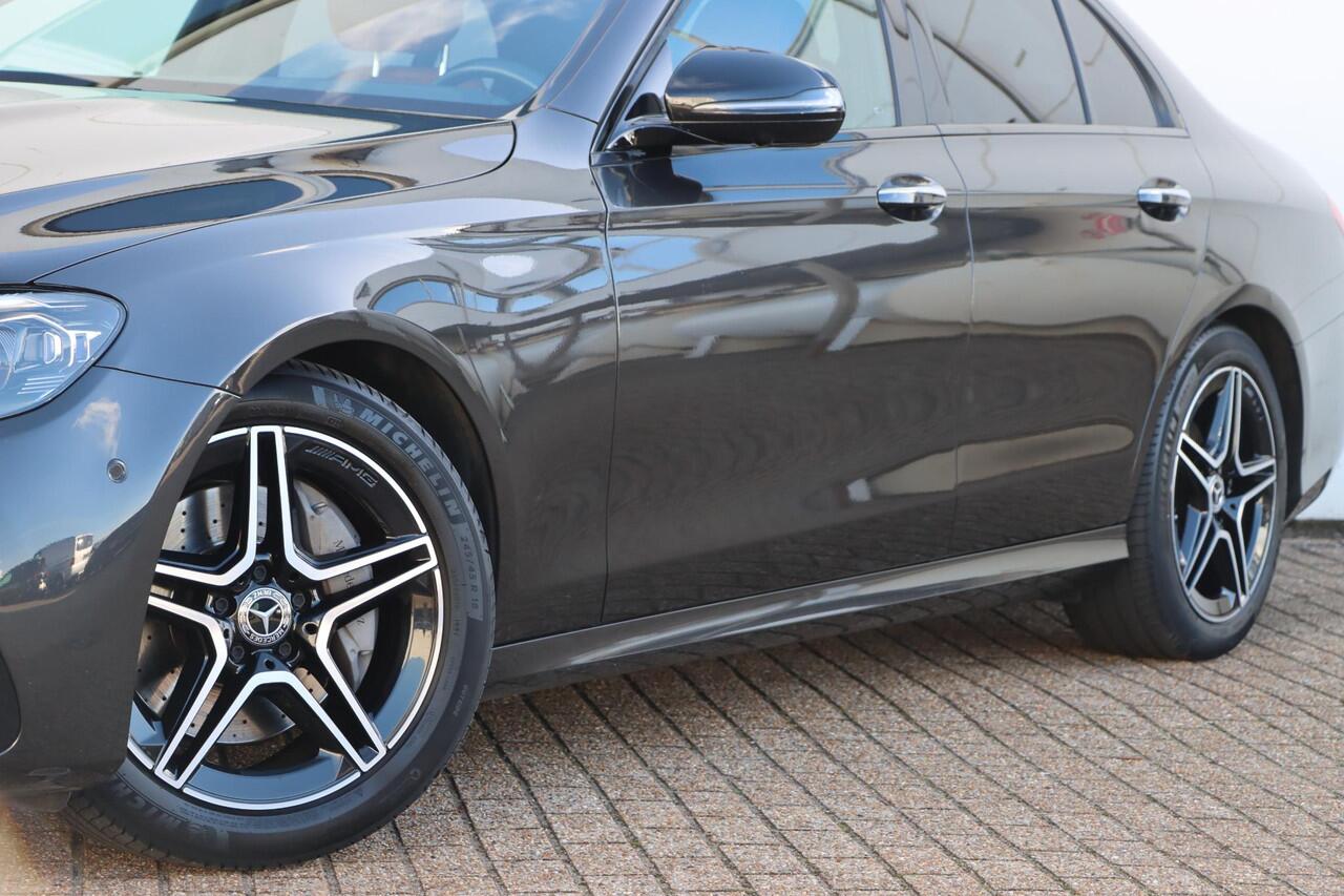 Mercedes-Benz E-KLASSE 200 Business Solution AMG | Pano | Burmester Audio | 360* Camera | Lederen bekleding |