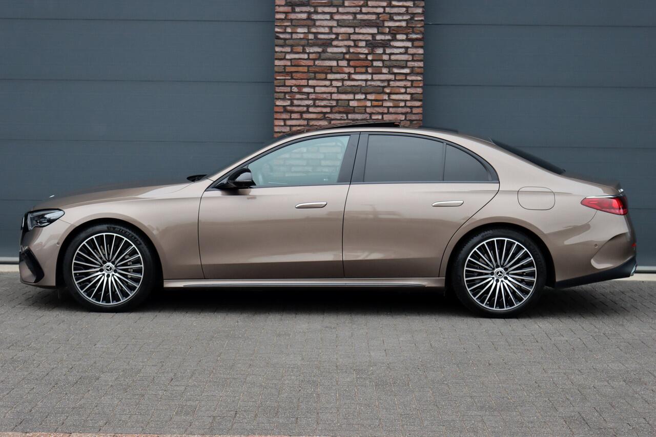 Mercedes-Benz E-KLASSE 300 e AMG Line | Hyperscreen | Airmatic | Achterasbesturing | Distronic+ | Stoelventilatie | Memory | Burmester | HUD | Digital Light | Surround Camera | Verwarmd Stuurwiel |