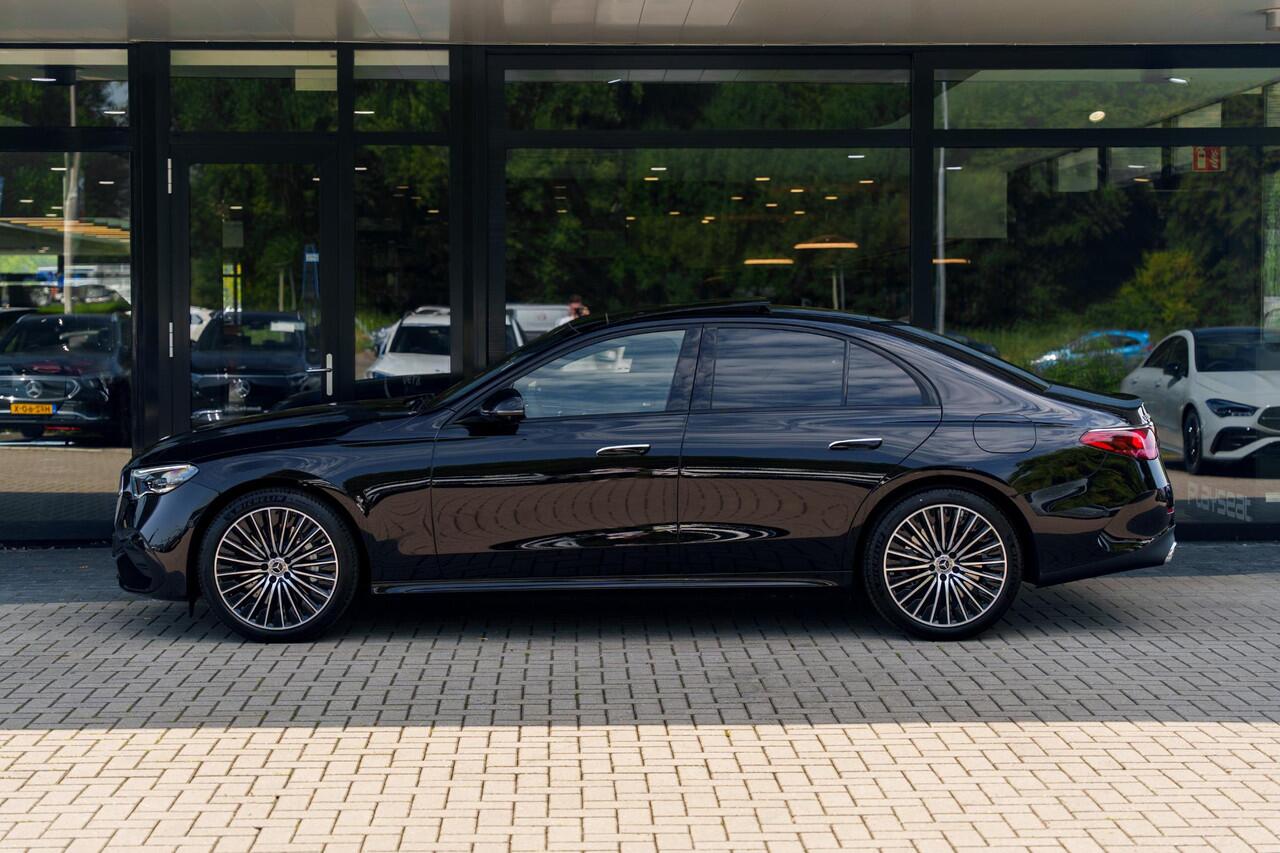 Mercedes-Benz E-KLASSE 300e Sport Edition | Panoramaschuifdak | Premium plus | Superscreen | Nightpakket | Burmester | Stoelventilatie | Rijassistentiepakket Plus | Head-up display | DISTRONIC |