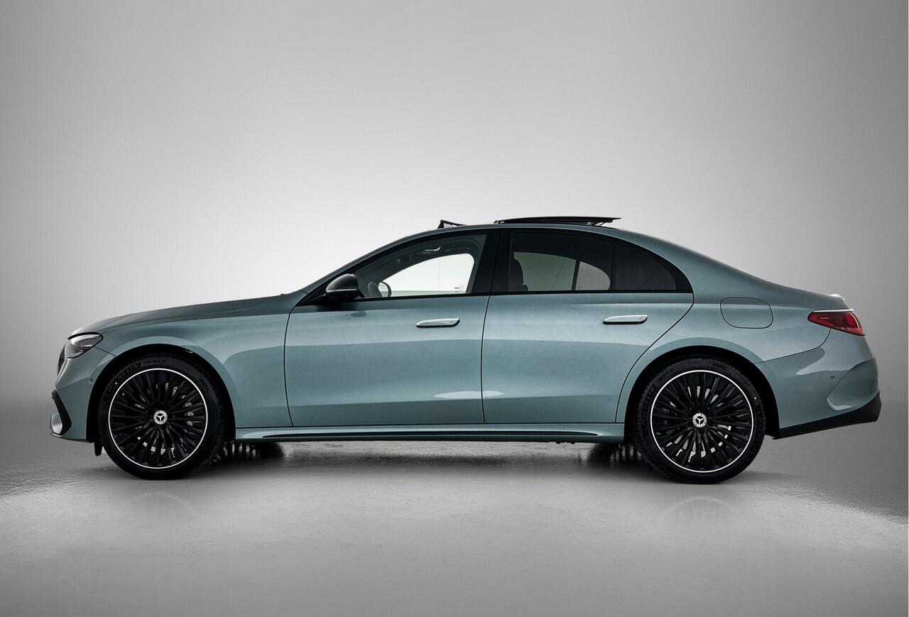 Mercedes-Benz E-KLASSE 300 e Sport Edition | Premium pakket | Nightpakket | MBUX Superscreen | Adaptieve Cruise Control | Burmester® 4D surround sound system | 20 inch multispaaks velgen |