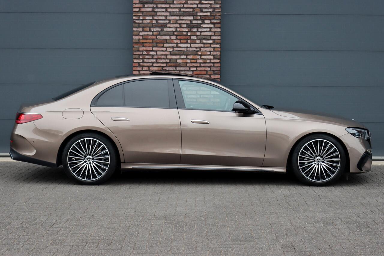 Mercedes-Benz E-KLASSE 300 e AMG Line | Hyperscreen | Airmatic | Achterasbesturing | Distronic+ | Stoelventilatie | Memory | Burmester | HUD | Digital Light | Surround Camera | Verwarmd Stuurwiel |
