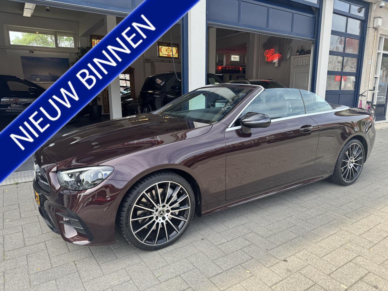 Mercedes-Benz E-KLASSE Cabrio 400 d 4MATIC AMG/WIDESCREEN/SFEERVERLICHTING