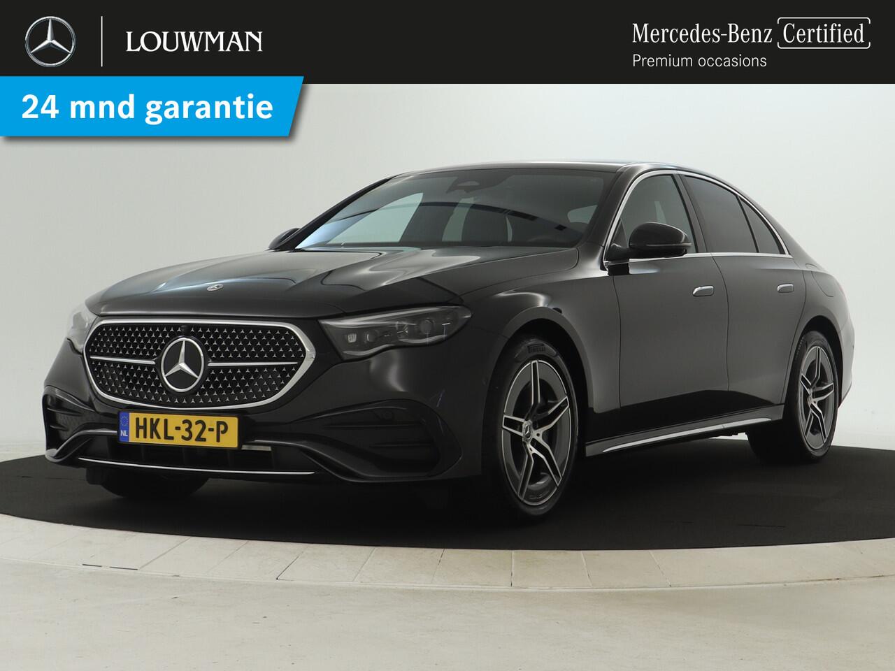 Mercedes-Benz E-KLASSE 300 e AMG Plug-In Hybride | AMG Line Advanced Plus | Stuur en Stoelverwarming | Memory Voorstoelen | Dodehoek Assist | 360° camera | Inclusief 24 maanden MB Certified garantie voor Europa.