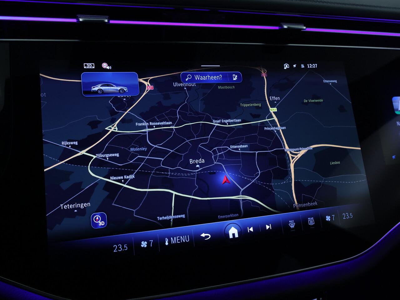 Mercedes-Benz E-KLASSE 300e Sport Edition | Nappa zwart leder | Trekhaak elektr. | Panorama Schuif/kanteldak | SUPERSCREEN dashboard | Burmester Sound | Distronic | Memory voorstoelen pakket met verwarming en ventilatie | Winter pakket | KEYLESS GO-pakket | Zonneschermen pakket