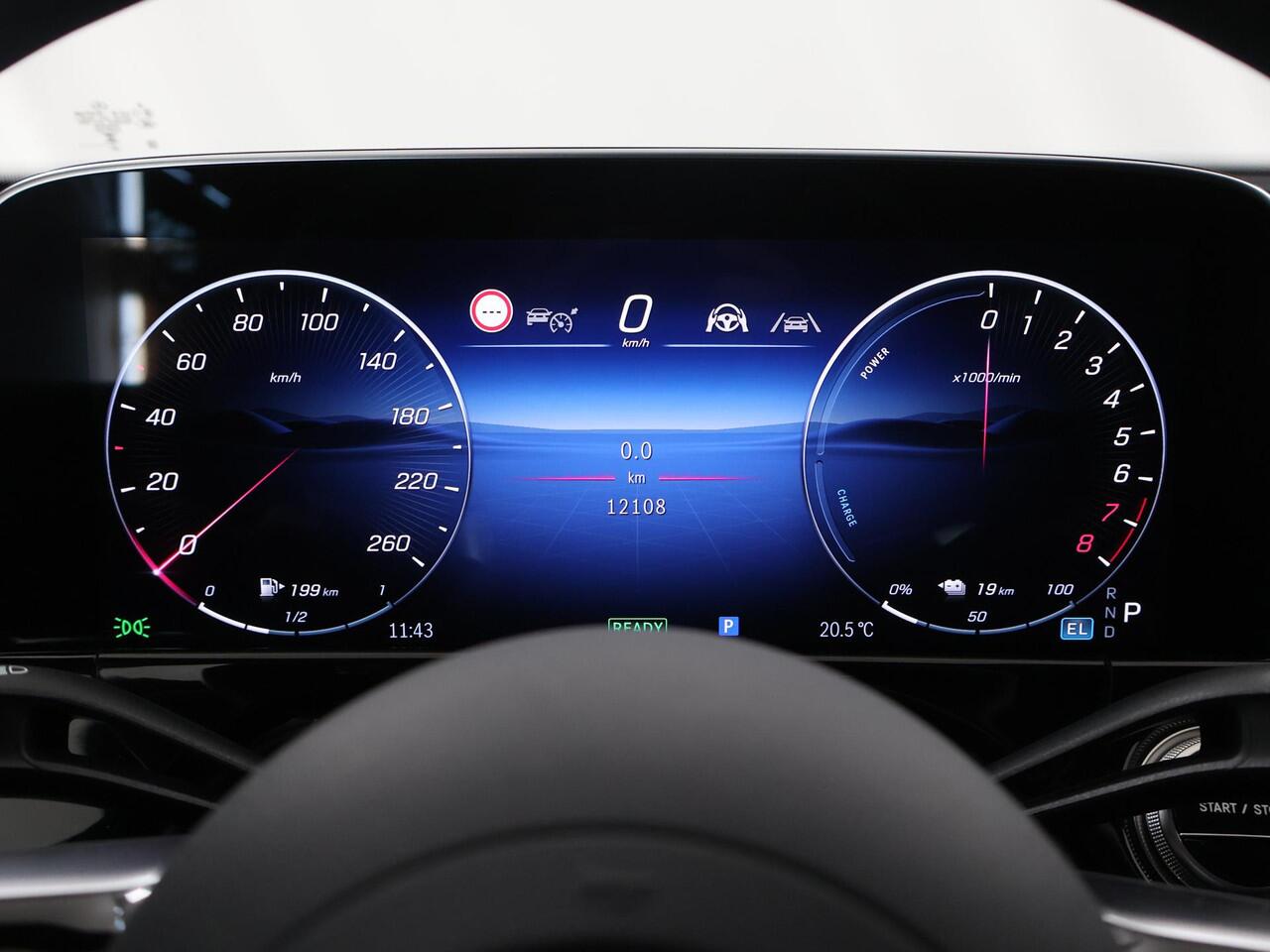 Mercedes-Benz E-KLASSE 300 e AMG Night | Superscreen | Lederen bekleding | Rijassistentiepakket | Burmester | Trekhaak | 360 camera |