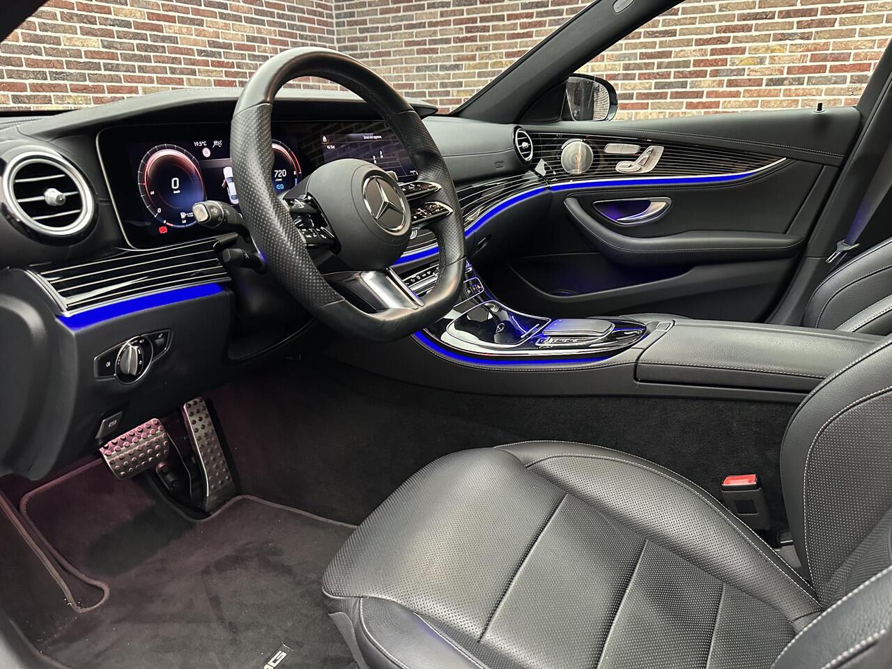 Mercedes-Benz E-KLASSE E300 e AMG Line Bomvol| Pano| Distronic | Burmester| 360'| Memory| Dodehoek | Active steering Assist