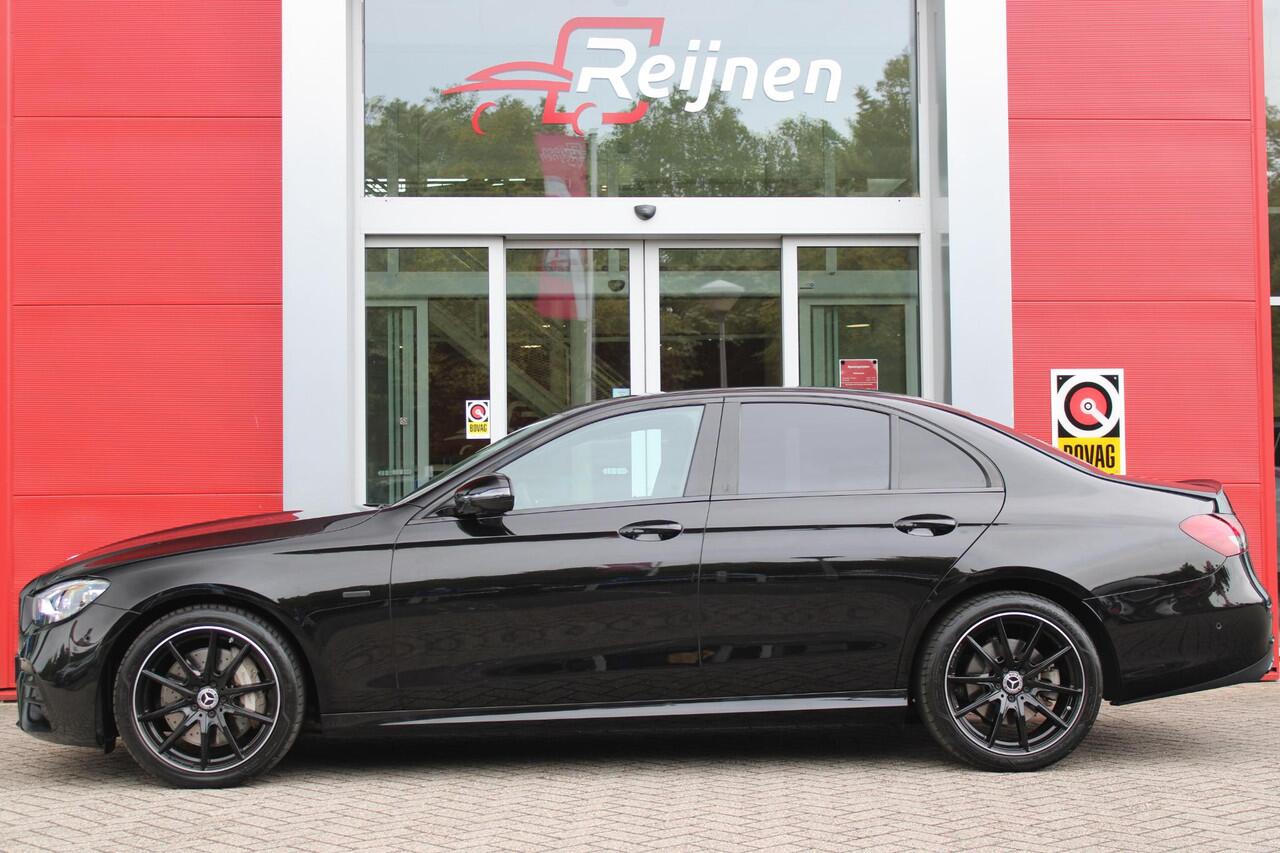 Mercedes-Benz E-KLASSE 300e BUSINESS SOLUTION AMG NIGHT EDITION | AMG-STYLING | LICHTMETALEN VELGEN 19" | 360° CAMERA | | TREKHAAK | MULTIBEAM MATRIX LED KOPLAMPEN | LED ACHTERLICHTEN | ELEKTRISCH VERSTELBARE VOORSTOELEN MET GEHEUGEN FUNCTIE | ALCANTARA / KUNSTLEDEREN BEKLEDIN