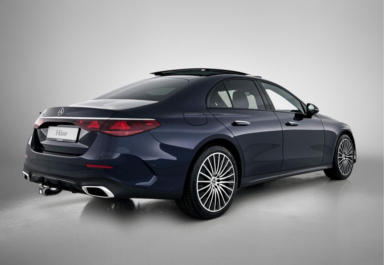 Mercedes-Benz E-KLASSE 300 e Sport Edition | Premium pakket | Rijassistentiepakket Plus | Nightpakket | Trekhaak | Multibeam LED | Panoramaschuifdak | Winter pakket | MBUX Superscreen | Parkeerpakket met 360°-camera |