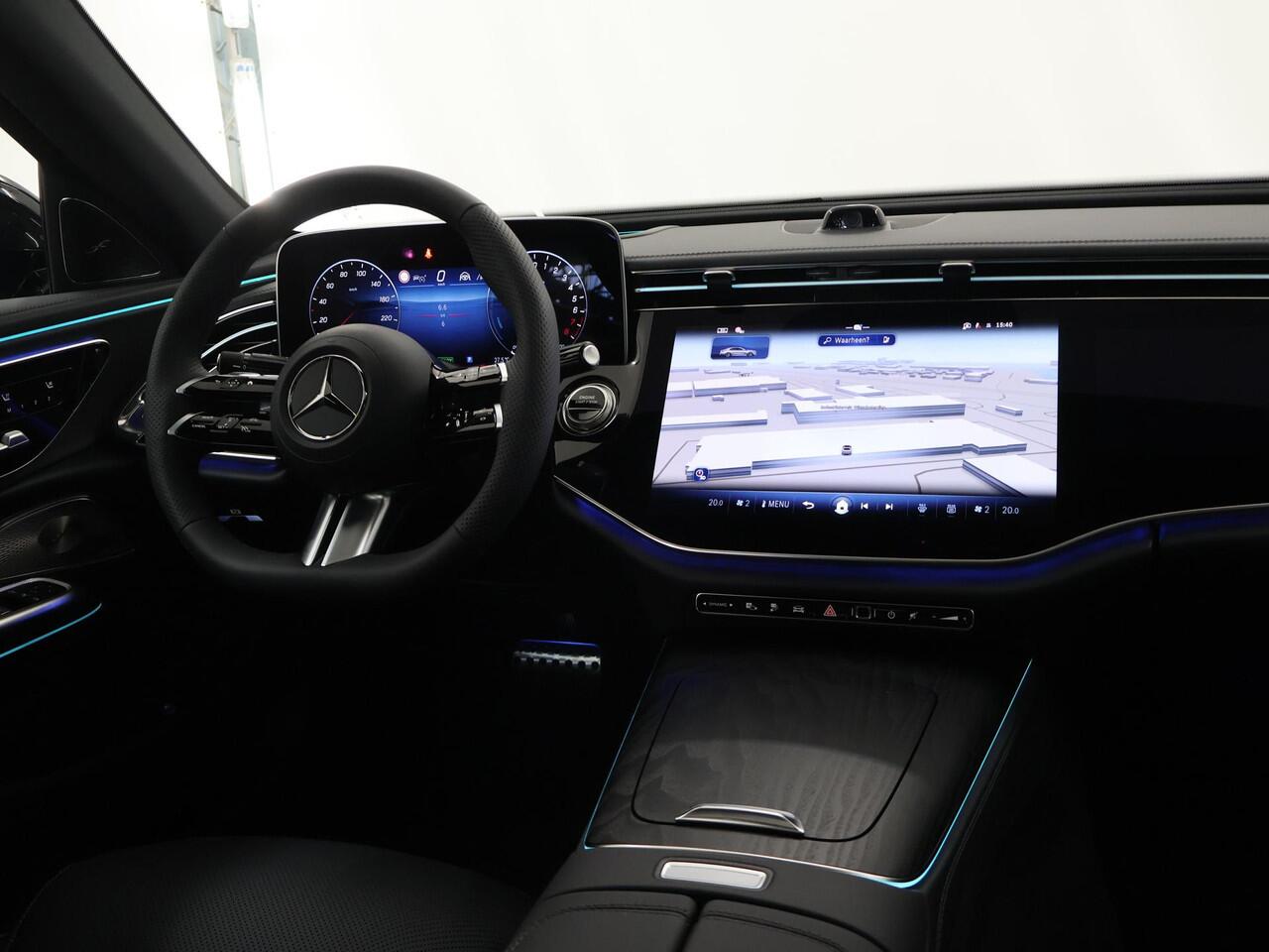 Mercedes-Benz E-KLASSE 300e Sport Edition | Panoramaschuifdak | Nightpakket | Rijassistentiepakket Plus | Premium Plus | Leder pakket | Head-up display | Burmester |