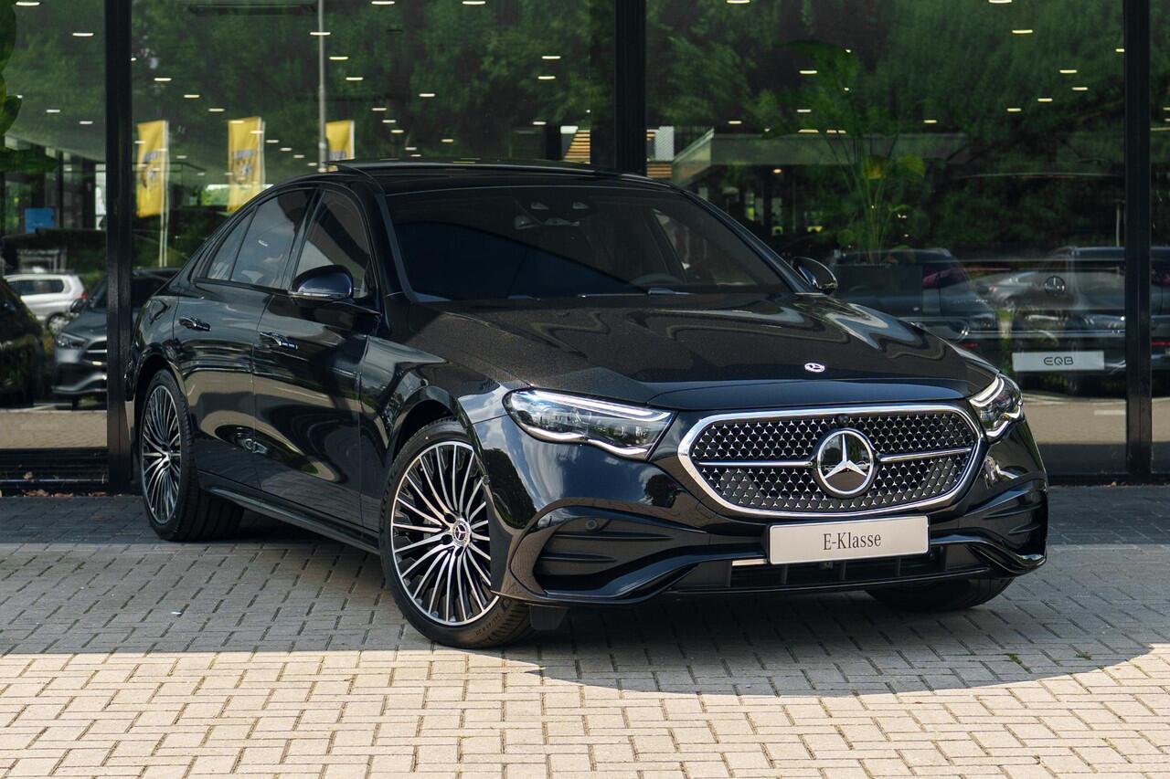 Mercedes-Benz E-KLASSE 300e Sport Edition | Panoramaschuifdak | Premium Plus | Rijassistentiepakket Plus | Night | Head-up display | Burmester