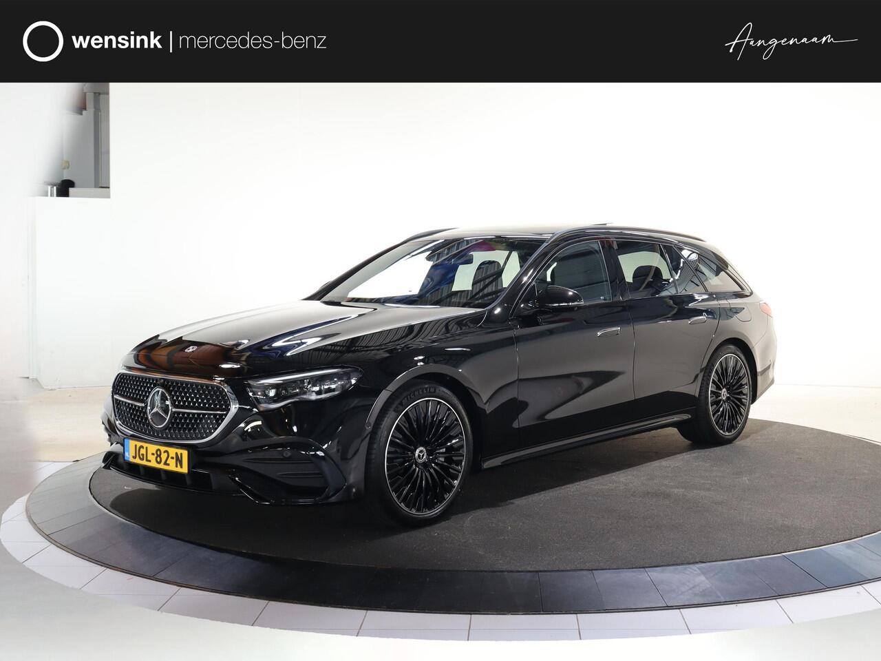 Mercedes-Benz E-estate 300e Sport Edition | Panoramaschuifdak | Premium pakket | Leder pakket | Burmester | Stoelventilatie | Night pakket | Trekhaak |