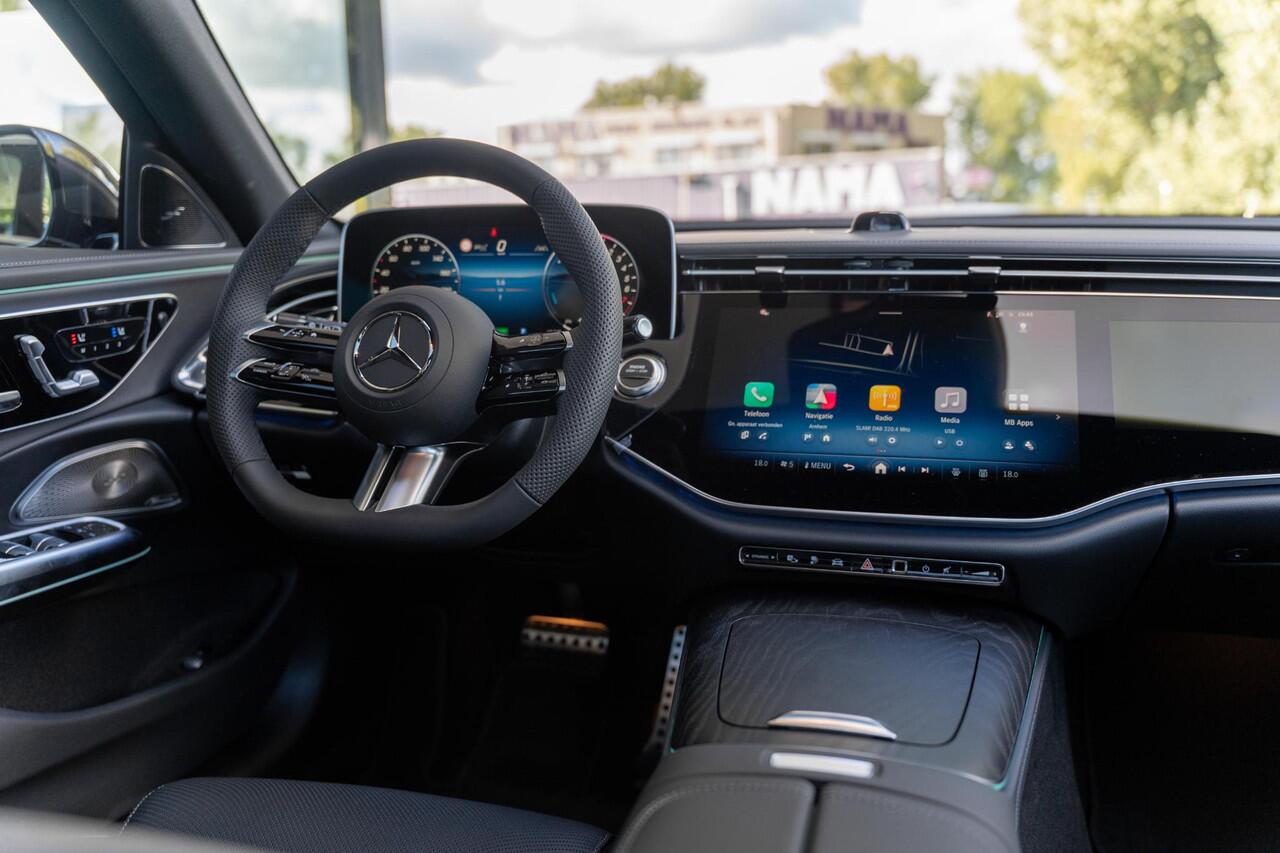 Mercedes-Benz E-estate 300e Sport Edition | Panoramaschuifdak | Premium pakket | Rijassistentiepakket Plus | Leder pakket | Burmester | Stoelventilatie |