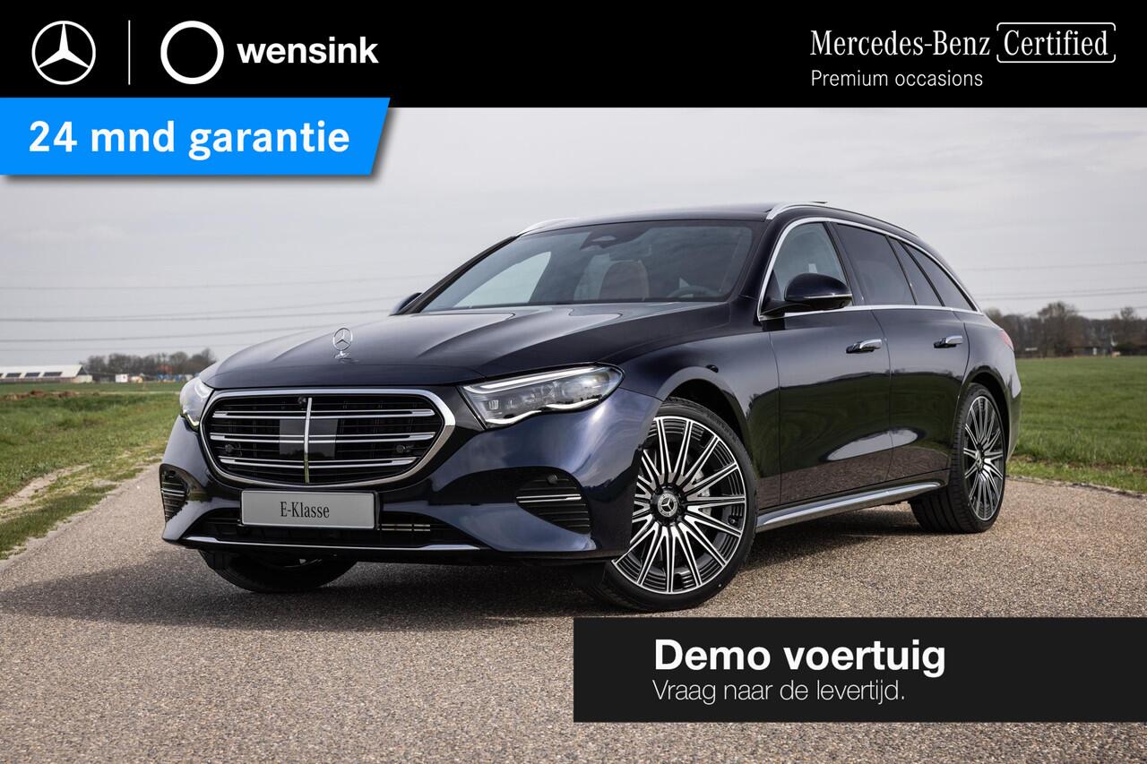 Mercedes-Benz E-estate 450 4MATIC Exclusive Line | Panoramadak | Burmester | Head-up display | Trekhaak | Softclose | Sfeerverlichting | 360 camera |