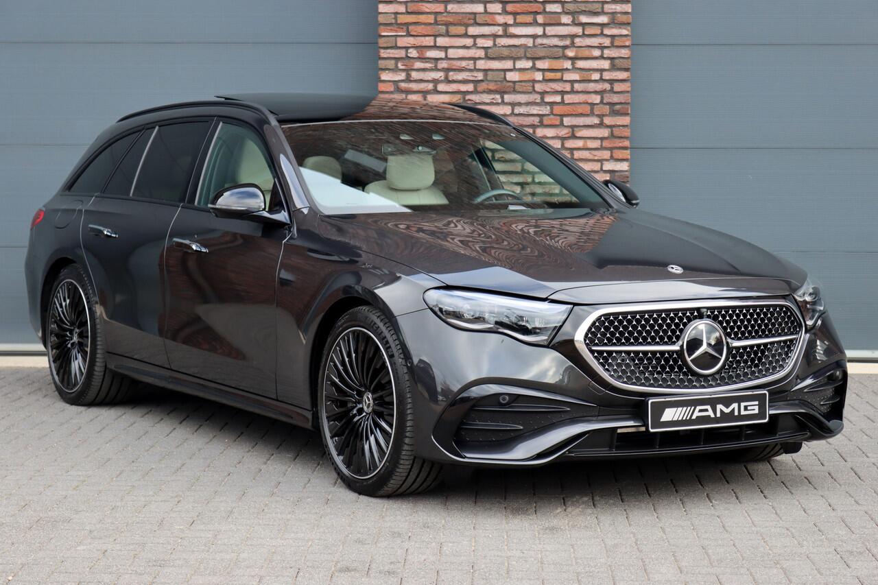 Mercedes-Benz E-estate 300 de AMG Line | MBUX Hyperscreen | Distronic+ | Burmester 4D | Memory | Stoelventilatie | 3D-Display | HUD | Trekhaak | Digital Light | Surround Camera |